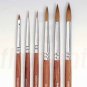 SHOFU Dental Authentic Porcelain/Dentine Brushes Set of 6 - MADE IN JAPAN