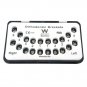 Waldent Metal Bracket Kit Dental Orthodontic MBT 022 Slot