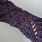 Purple Plum HandKnit Seamless Armwarmer Gift Wool Blend