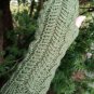 Green Knitted Fingerless Texting Gloves Mittens Armwarmer Holiday Gift