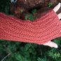 Sustainable Recycled Plastic Warm Handmade Fingerless Knit Gloves