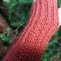 Sustainable Recycled Plastic Warm Handmade Fingerless Knit Gloves