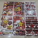 Sticker Sheet- Rockstar Energy Sticker Sheet 5