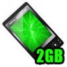 MP4 Player Video Photo Wide Screen 2" TFT LCD w/ Speaker 2GB "Blanco" - Black