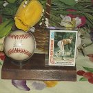 Nolan Ryan Houston Signed Ball with 5 No-Hitter Card 1981