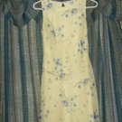VINTAGE 70'S Jody California Spring Yellow DRESS sz 5