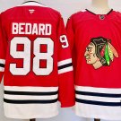 Men's Chicago Blackhawks #98 Connor Bedard Red Hockey Jersey S-3XL