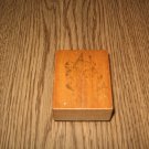 PSX Crystal Ball Wizard Wood Mounted Rubber Stamp D-424 Retired Collectible
