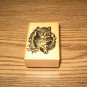 PSX Cat Wood Mounted Rubber Stamp ©1983 Retired Collectible