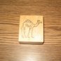 PSX Camel Wood Mounted Rubber Stamp E-991 Retired Collectible