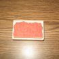 PSX Floral Picket Fence Wood Mounted Rubber Stamp F-470 Retired Collectible