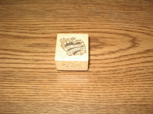 PSX Be Mine Valentine Wood Mounted Rubber Stamp B-135 Retired Collectible