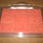 PSX Wild Animals Mounted Rubber Stamps Set Retired Collectible