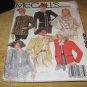 Misses' Jacket Sewing Pattern Size 8 McCall's 8798 UNCUT