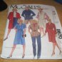 Misses' Coat Dress Jumper Sewing Pattern Size 12 McCall's 8670 UNCUT