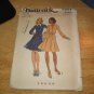 Vintage Sewing Pattern Misses' Semi-Fitted & Flared Dress 1970s Size 10  Butterick 3264 UNCUT