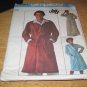 Vintage Sewing Pattern Men's Jiffy Front-Wrap Bathrobe 1976 Size L Simplicity 7741 UNCUT