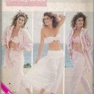 Misses' Shirt Bra Pants Skirt Sewing Pattern Size 6-10 Butterick 5674 UNCUT