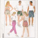 Misses', Men's & Teen Boys Bermuda Shorts Sewing Pattern Size XS-L Simplicity 9495 UNCUT
