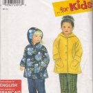 Child's Jacket & Pants Sewing Pattern Size 2-6x Simplicity 8296 UNCUT