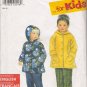 Child's Jacket & Pants Sewing Pattern Size 2-6x Simplicity 8296 UNCUT