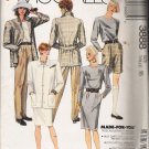 Misses' Jacket Top Skirt Pants Shorts Sewing Pattern Size 16 McCall's 3888 UNCUT
