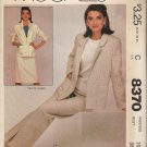 Misses' Jacket Belt Skirt Pants Sewing Pattern Size 16 McCall's 8370 UNCUT