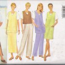 Misses' Vest Jumper Tunic Top Skirt Pants Sewing Pattern Size 6-10 Butterick 5468 UNCUT