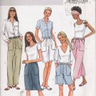 Misses' Skirt, Shorts, Pants, Belt Sewing Pattern Size 18-22 Butterick 4137 UNCUT