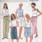 Misses' Skirt, Shorts, Pants, Belt Sewing Pattern Size 18-22 Butterick 4137 UNCUT