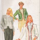 Vintage Sewing Pattern Misses' Jacket & Transfer Size 12 Butterick 4056 UNCUT