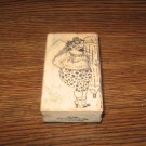 Odd Woman With Pencil Wood Mounted Rubber Stamp by Impressions In Inc