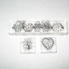 Acrylic Mounted Rubber Stamps Lot Of 3