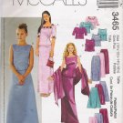 Girls' & Girls' Plus Tops Skirts Stole Sewing Pattern Size 10 1/2-16 1/2 McCall's 3465 UNCUT