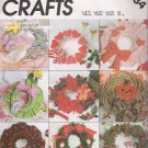Holiday Wreaths Sewing Pattern McCall's 2084 UNCUT