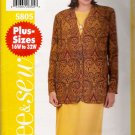 Women's Jacket & Dress Plus Size Sewing Pattern Size 22-26 Butterick 5805 UNCUT