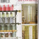 Tab Curtains Sewing Pattern Simplicity 7437 UNCUT