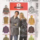 Misses' & Men's Unisex Jacket Sewing Pattern Size M McCall's 9581 UNCUT