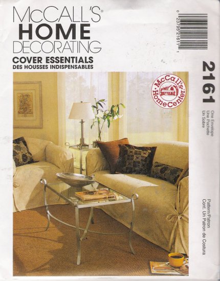 Cover Essentials Sewing Pattern McCall's 2161 UNCUT