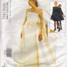 Misses' Bridal Dress & Overskirt Wedding Sewing Pattern Size 8-12 Vogue 1583 UNCUT