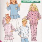 Children's Dress Top Skirt Pants Sewing Pattern Size 5-6X Butterick 5920 UNCUT