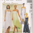 Misses' Lined Dress & Scarf Sewing Pattern Size 4-8 McCall's 9130 UNCUT