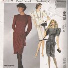 Misses' Dress Sewing Pattern Size 6 McCall's 4615 UNCUT