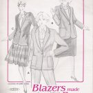 Vintage Sewing Pattern And Book Misses' Basic Blazer Size 8-18 Blazers Made Easy 1001 UNCUT