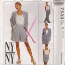 Misses' Jacket Skirt Pants Shorts Tank Top Sewing Pattern Size 8-12 McCall's 7539 UNCUT