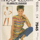 Vintage Sewing Pattern Misses' Cover-Up Size 14-16 McCall's 7945 UNCUT