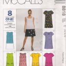 Misses' Dress Sewing Pattern Size 10-14 McCall's 8818 UNCUT