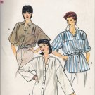 Vintage Sewing Pattern Misses' Top Tunic Dress Size 12 Vogue 8688 UNCUT