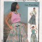 Vintage Sewing Pattern Misses' Circle Skirt Size 8-12 Simplicity 6895 UNCUT