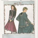 Misses' Lined Quilted Jacket Sewing Pattern Daisy Kingdom Size S-L Simplicity 9424 UNCUT